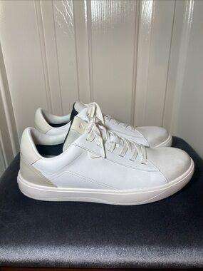 Vessi Soho Sneaker Womens Size 8 Waterproof Shoes Casual Dune White Beige